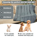 Kritter Planet Waterproof Cooling Blanket for Dogs, Reversible Waterproof Couch Cover, Furniture Protector, Washable, Leak Proof, Comfortable