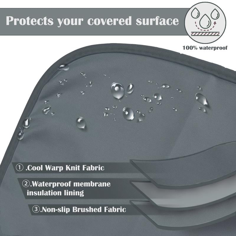Kritter Planet Waterproof Cooling Blanket for Dogs, Reversible Waterproof Couch Cover, Furniture Protector, Washable, Leak Proof, Comfortable